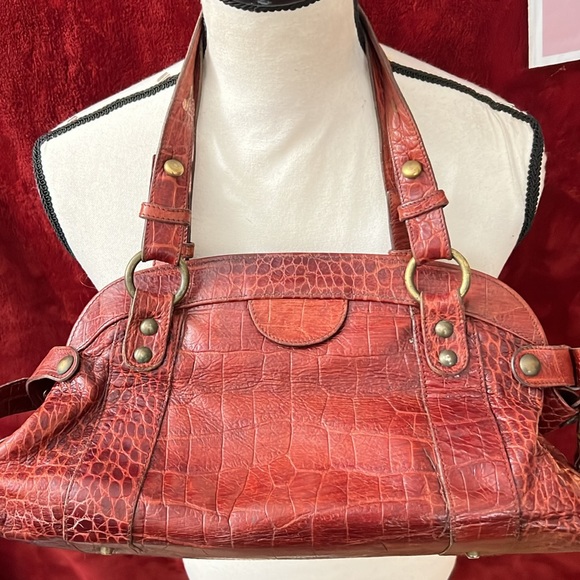 Italian Via Republica Genuine Embossed Leather Purse 🔥 - Picture 11 of 16